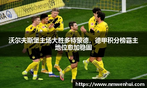 沃尔夫斯堡主场大胜多特蒙德，德甲积分榜霸主地位愈加稳固